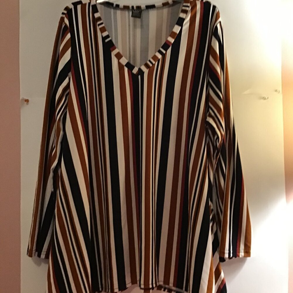 Lildy Striped Casual Shirt